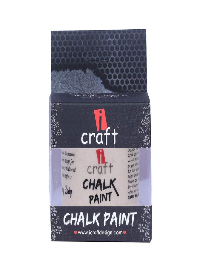 iCraft Chalk Paint, Home Decor Chalk Paint Non Toxic, Eco Friendly Paint Gives Chalky and Matte Finish. (250_milliliters, Foxy Lady) - Image 5